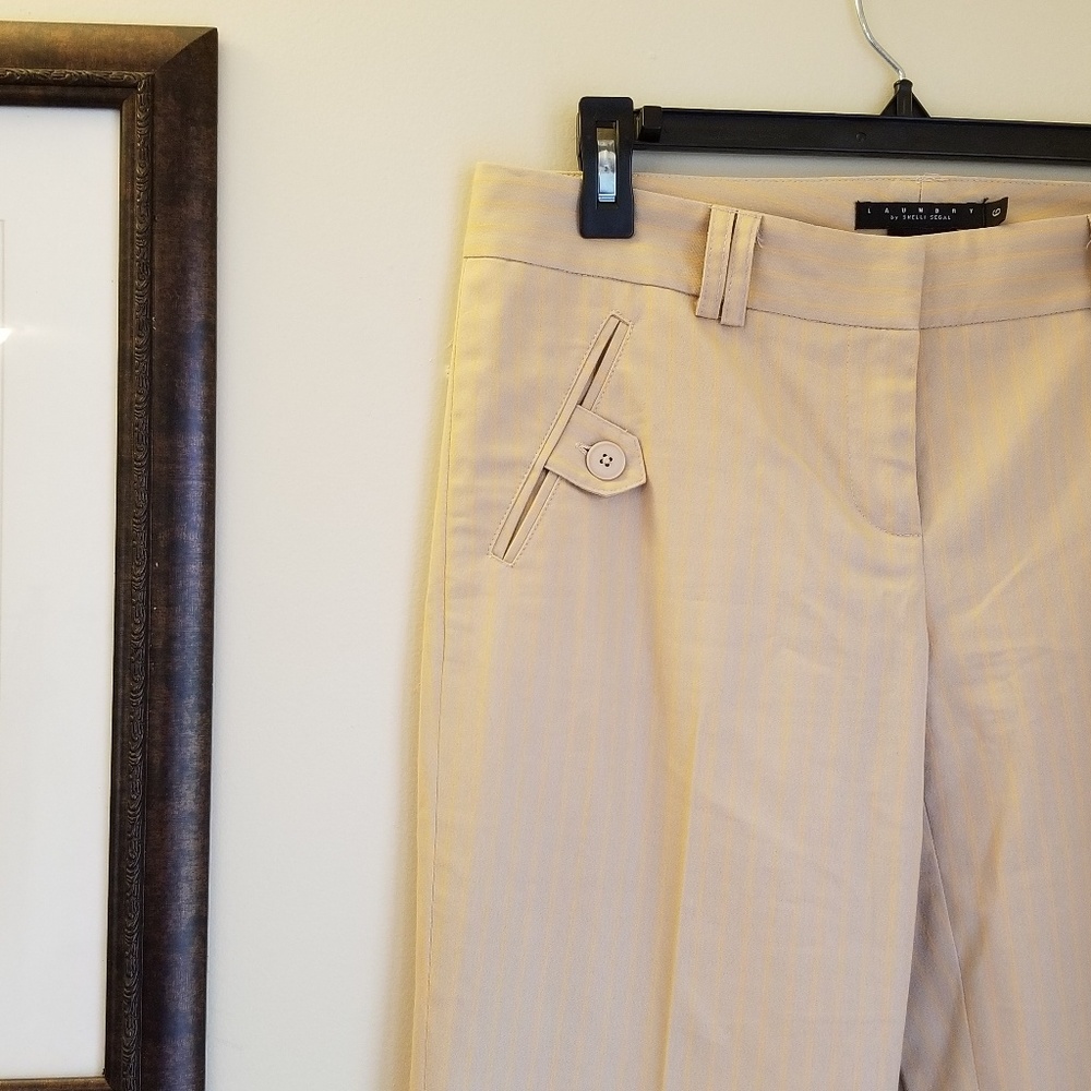 Laundry by Shelli Segal Pinstriped Dress Pants